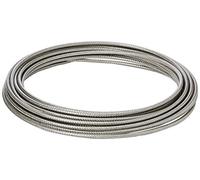 Elvedes Unisex's - Cable de desplazamiento (O5,0 mm, trenzado, 10 m), color plateado