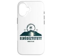 ELVÉGEZTETETT - Passover Easter Jesus Cross Faith Hungarian Carcasa para iPhone 16