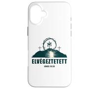 ELVÉGEZTETETT - Passover Easter Jesus Cross Faith Hungarian Carcasa para iPhone 16 Plus
