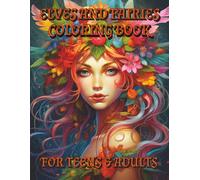 Elves and Fairies Coloring Book