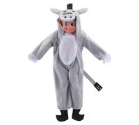 Elves Behavin' Badly Disfraz de burro de elfo, divertido disfraz de elfo para muñeca de elfo de Navidad, accesorio de elfo novedoso para decoración festiva y exhibiciones