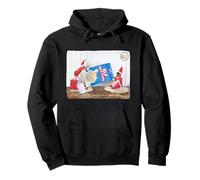 Elves Behavin' Badly Elf Rice Pops Shoe Broma Navidad Sudadera con Capucha