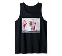 Elves Behavin' Badly Gingerbread Man Blender Christmas Camiseta sin Mangas