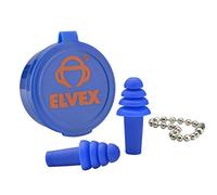 Elvex EP-402 - Tapón Quattro para oreja con estuche y cadena