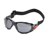 Elvex WELGG41GAF Go-Specs Lens with Elastic Strap, Grey