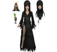 Elvira Mistress of the Dark 8” Clothed Figura 40 Años Figura Juguete Neca 60617
