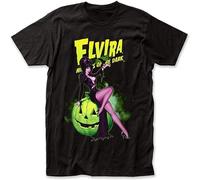 Elvira Mistress of The Dark T-Shirt Graphic Unisex tee Shirt Black S
