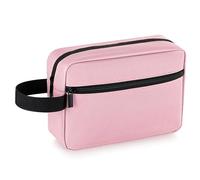 Elviros Neceser de viaje para hombres y mujeres, kit colgante para bolsa de afeitado y accesorio cosmético, Rosado