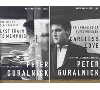 Elvis Biography Series - Juego de colección de 2 libros (El último tren a Memphis: El ascenso de Elvis Presley, Careless Love: The Unmaking of Elvis Presley) por Peter Guralnick
