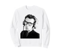 Elvis Costello Viendo el Retrato de la era de los Detectives 1977 Sudadera