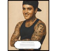Elvis Inspired Tattoo Composition Notebook 7.5x9.25 inch: For Fans of the King - A Classic with an Inked Twist