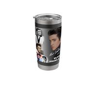 Elvis Presley_005 Vaso térmico de acero inoxidable de doble pared