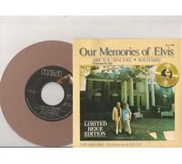 elvis presley - are you sincere / solitaire 45 canada beige vinyl beige ! rare !
