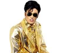 Elvis Presley con Licencia Gafas de Sol Hombres Oro Espf. Accesorio Disfraz