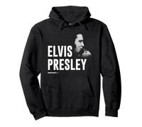 Elvis Presley El Rey del Rock 'N' Roll Side Shot Sudadera con Capucha