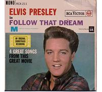 Elvis Presley - ELVIS PRESLEY FOLLOW THAT DREAM MONO VINYL 7" EP 4 TRACKS 1962 [RCX211]