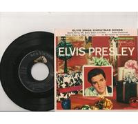 ELVIS PRESLEY - elvis sings christmas songs EP usa label noir 1958 ECA EPA 4108 !