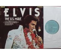 Elvis Presley - ELVIS THE U.S. MALE / U.S. MALE / WE`LL BE TOGETHER / ALMOST IN LOVE / IT`S A MATTER OF TIME / LET´S FORGET ABOUT THE STARS / MY LITTLE FRIEND / I´LL TAKE LOVE / BURNING LOVE / IF I´M A FOOL (FOR LOVING YOU) / TODAY, TOMORROW AND FOREVER / LET´S BE FRIENDS / NO MORE / 1970 / Bildhülle mit ORIGINAL Innen-Schutzhülle / RCA # CDS 1150 / Englische Pressung / 12" Vinyl Langspiel Schallplatte