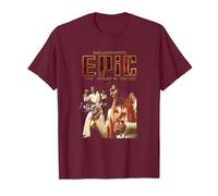 Elvis Presley Epic Guitarra Camiseta