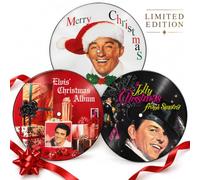 Elvis Presley Frank Sinatra Bing Crosby - Elvis’ Christmas Album by Elvis Presley, A Jolly Christmas from Frank Sinatra & Merry Christmas by Bing Crosby - 3 Record Bundle, Classic Pop Holiday Music Collection