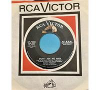 Elvis Presley Hard Headed Woman / Don't Ask Me Why original 45 rpm 7 inch Vinyl Record