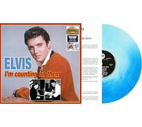 Elvis Presley - I'm Counting on Them: Otis Blackwell & Don Robertson Songbook 30cm Bleu Effet Galaxie [Vinilo]