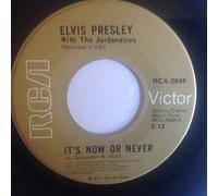 ELVIS PRESLEY - IT'S NOW OR NEVER 7" (45) UK RCA 0 B/W MAKE ME KNOW IT (RCA2698) PIC SLEEVE