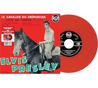 Elvis Presley - Le Cavalier du Crépuscule - 7" Pochette Française Rouge [Vinilo]