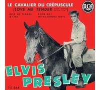Elvis Presley - Le Cavalier du Crépuscule - 7" Pochette Française Noir [Vinilo]