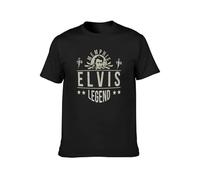 Elvis Presley Legend Today King Creole Loving Love He Touched Men's Short Sleeve T Shirt Size L