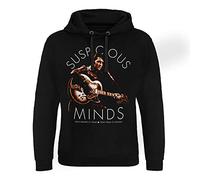 ELVIS PRESLEY Licenciado Oficialmente Suspicious Minds Sudadera con Capucha Epic (Negro), Medium