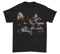 Elvis Presley Lisa Marie Presley Signature Memory T-shirtBlackXL