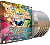 Elvis Presley - Mr Entertainer Karaoke Decades Volume 2 - 100 Song 6 Disc CD+G (CDG) Pack