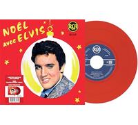 Elvis Presley - Noël Avec Elvis - 7" Pochette Française Rouge [Vinilo]