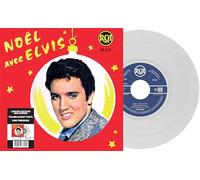 Elvis Presley - Noël Avec Elvis - 7" Pochette Française Transparent [Vinilo]