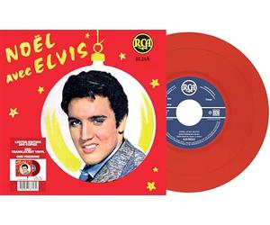 Elvis Presley - Noël Avec Elvis Pochette Française Rouge