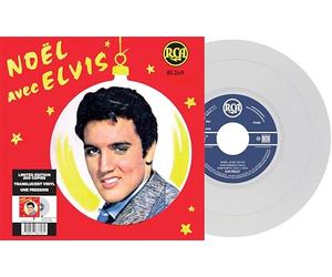 Elvis Presley - Noël Avec Elvis Pochette Française Transparent