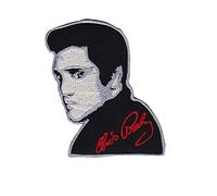 Elvis Presley parche patch bordado con logotipo para planchar de hierro en apliques