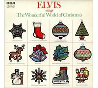 Elvis Presley - Sings The Wonderful World Of Christmas - Orange Label