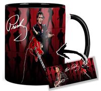 Elvis Presley The Comeback Special B Taza Interior y Asa Negra Ceramica Mug