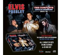 ELVIS PRESLEY - THE COMPLETE LIVE & TV ANTHOLOGY 1954 - ‘61 | 3 GREAT CD SETS IN ONE ULTIMATE 6-CD BOX SET