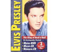 Elvis Presley - The King of Rock'n'Roll (+CD/+Hörbuch) [Alemania] [DVD]