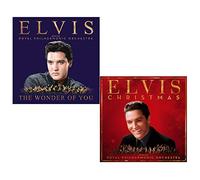 Elvis Presley - The Wonder Of You - Christmas - Elvis Presley and The Royal Philharmonic Orchestra 2 CD Album Bundling