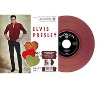 Elvis Presley - Wooden Heart - 7" Espagnol Bordeaux [Vinilo]