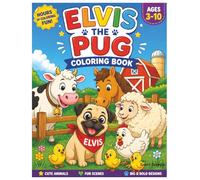 Elvis the Pug: Coloring Book
