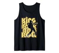 Elvisly Tuyo Rey del Rock And Roll Elvis Presley Camiseta sin Mangas