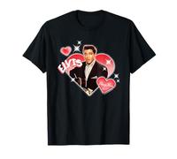 Elvisly Yours Elvis Presley Love Hearts Día de San Valentín Camiseta
