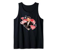 Elvisly Yours Elvis Presley Love Hearts Día de San Valentín Camiseta sin Mangas
