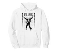 Elvisly Yours Elvis Presley Rey del Rock & Roll Retro Jump Sudadera con Capucha