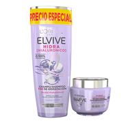 L'Oreal Paris Elvive Hidra Hialurónico Mascarilla 300 ml + Champú 250 ml Lote